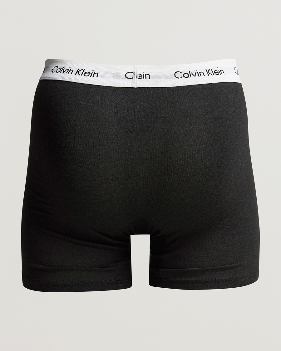 Men | Trunks | Calvin Klein | Cotton Stretch 3-Pack Boxer Breif Black/Grey/White