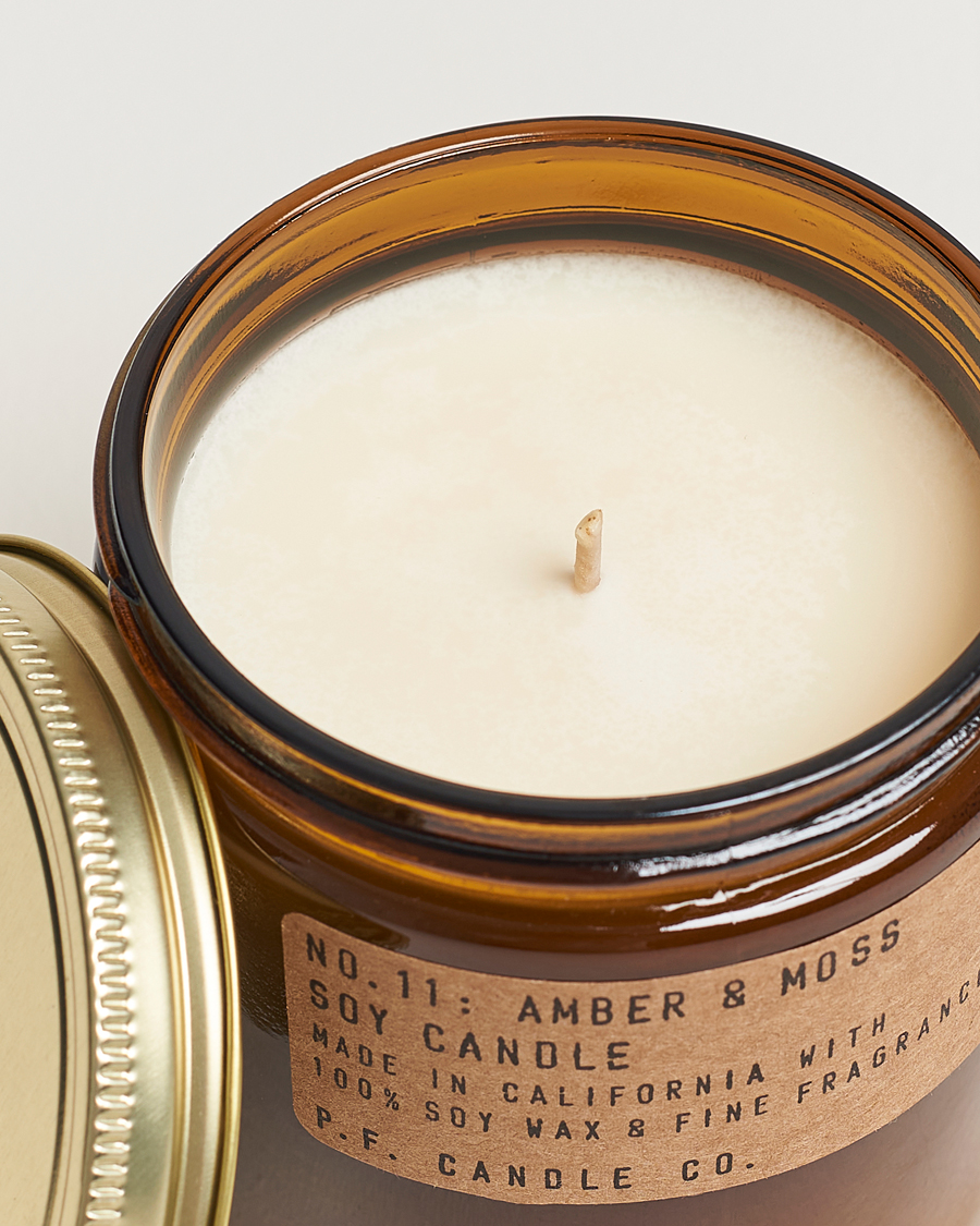 Men | P.F. Candle Co. | P.F. Candle Co. | Soy Candle No. 11 Amber & Moss 354g
