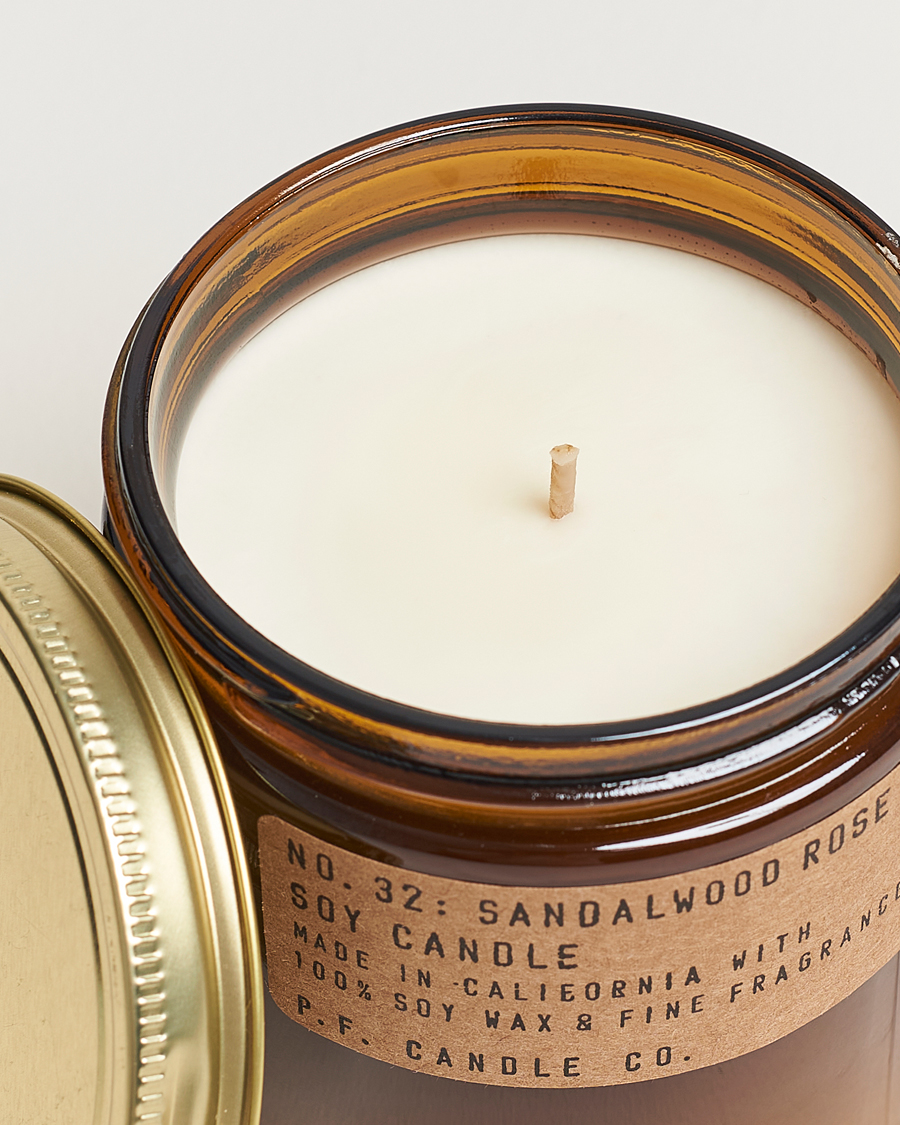 Men | P.F. Candle Co. | P.F. Candle Co. | Soy Candle No. 32 Sandalwood Rose 354g