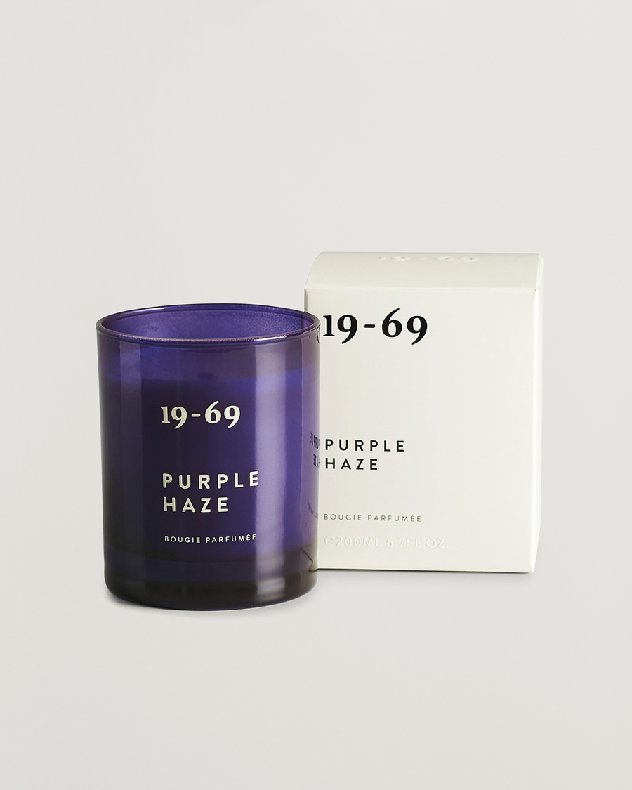Men | Scented Candles | 19-69 | Purple Haze Scented Candle 200ml
