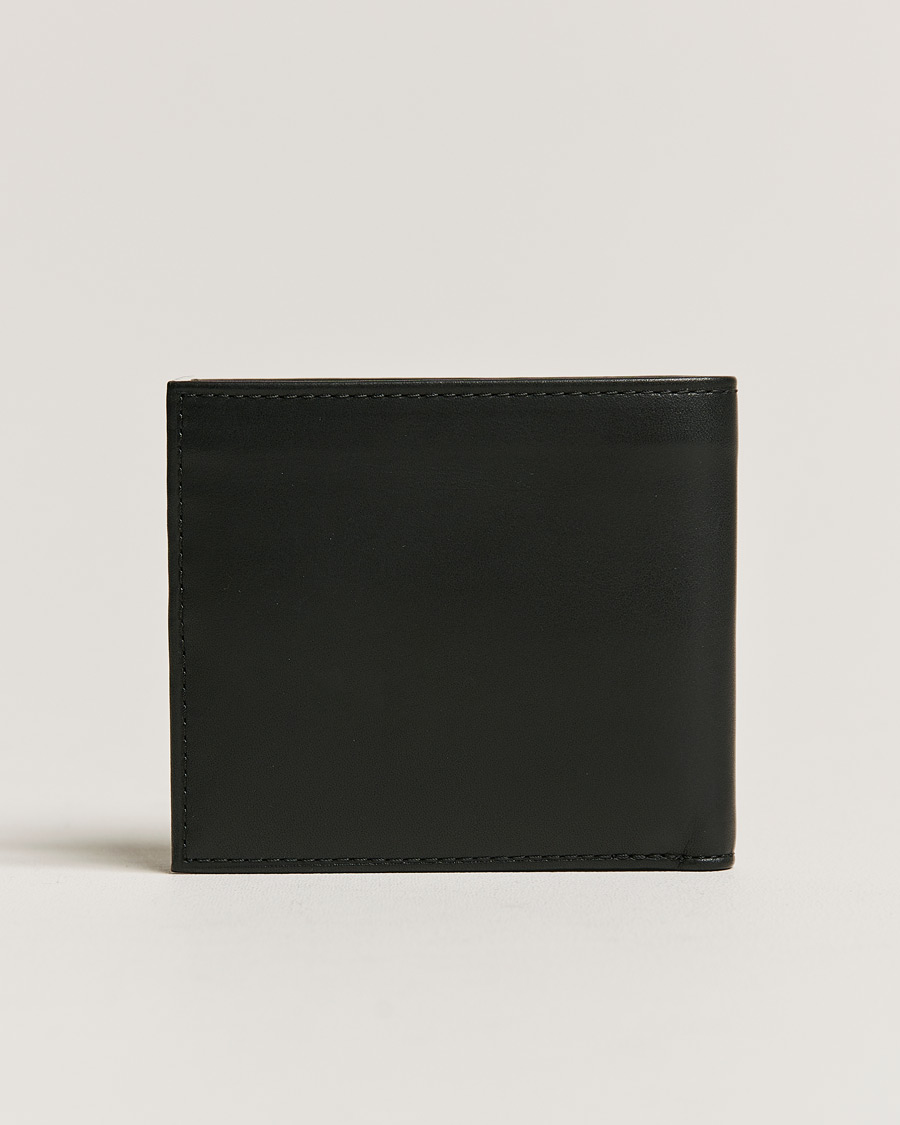 Men | Bi-fold & Zip Wallets | Polo Ralph Lauren | Leather Billfold Wallet Black