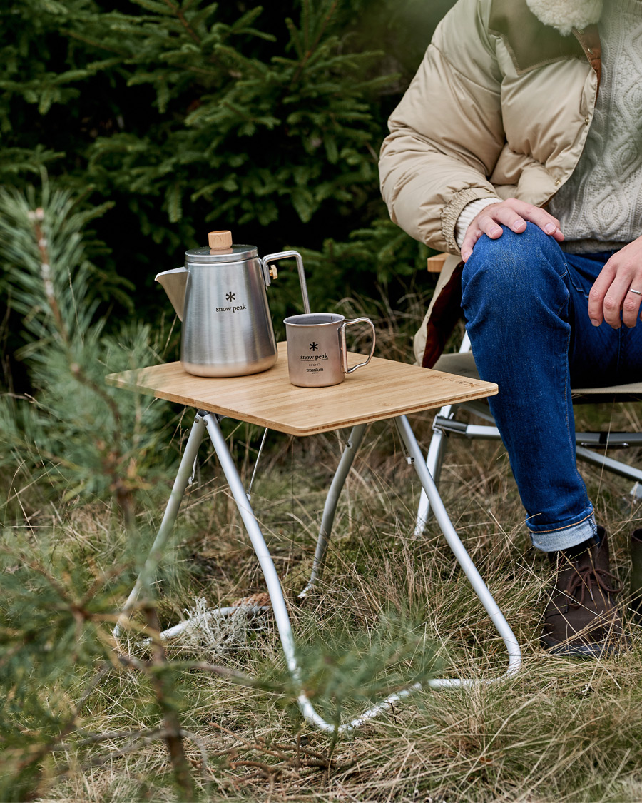 Homme | Outdoor living | Snow Peak | Foldable My Table  Bamboo