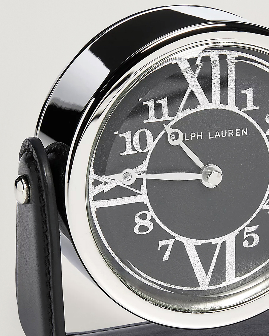 Men | Ralph Lauren Home | Ralph Lauren Home | Brennan Table Clock Black