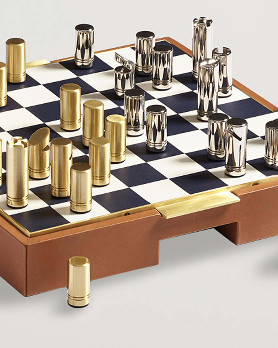 Men | Gifts | Ralph Lauren Home | Fowler Chess Set Saddle Multi