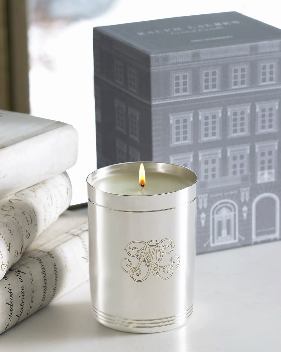 Men | Lifestyle | Ralph Lauren Home | 888 Madison Flagship Single Wick Candle Silver