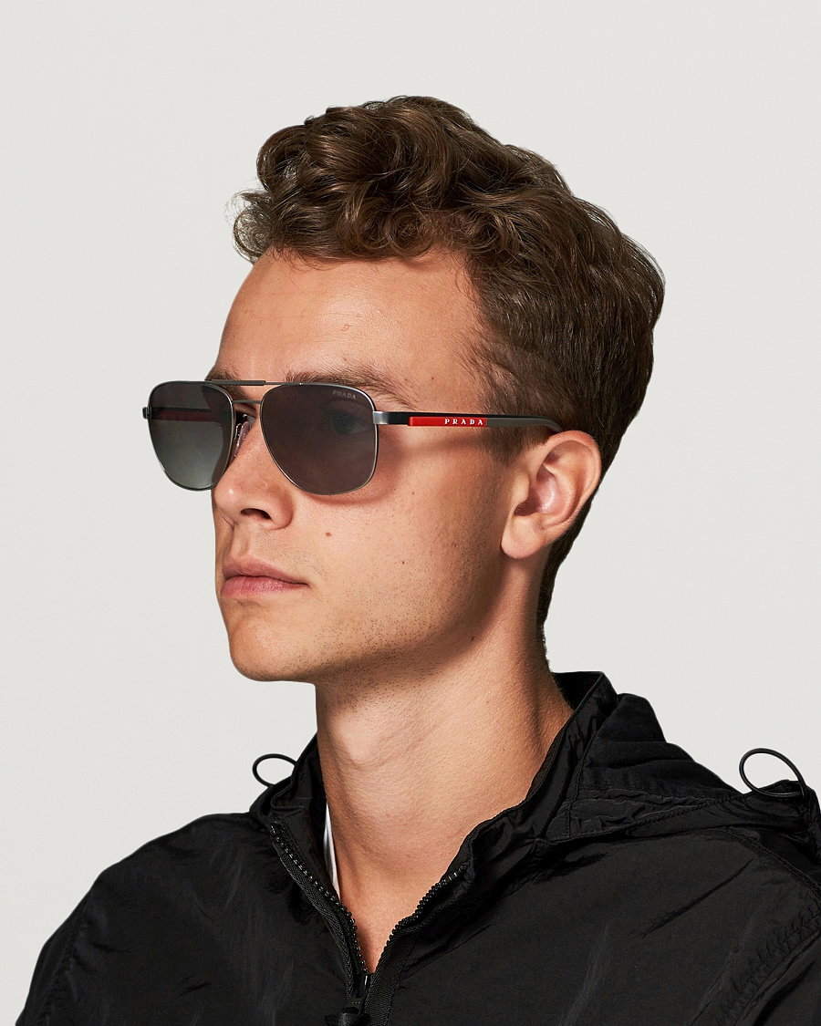 Men | Prada | Prada Linea Rossa | 0PS 53XS Sunglasses Silver