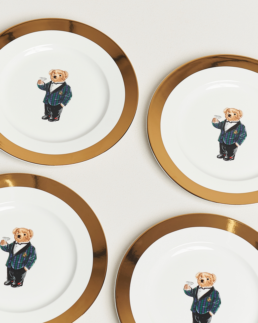 Men | Lifestyle | Ralph Lauren Home | Thompson Polo Bear Dessert Plate Set