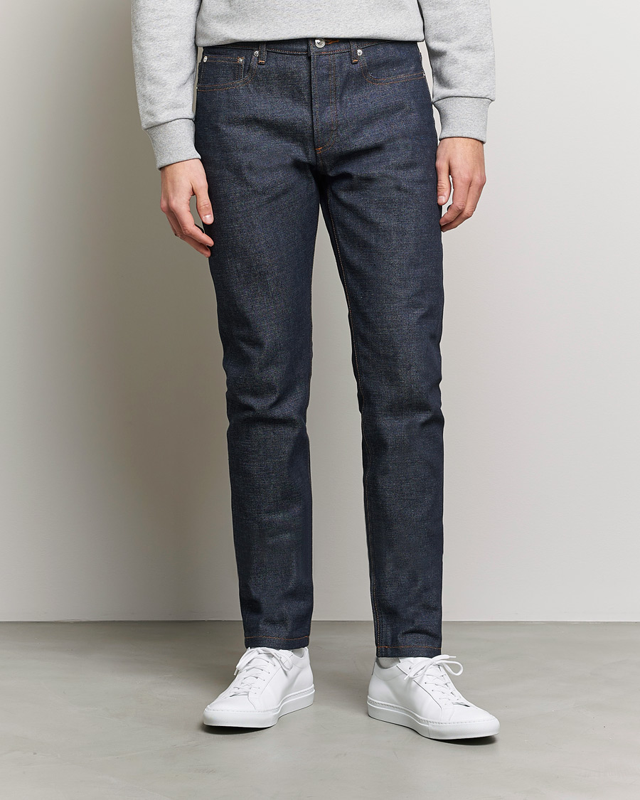 Men | Blue jeans | A.P.C. | Petit New Standard Jeans Dark Indigo