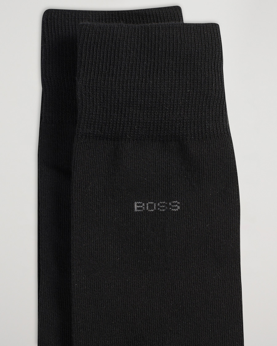 Men | BOSS | BOSS BLACK | 2-Pack RS Uni Socks Black