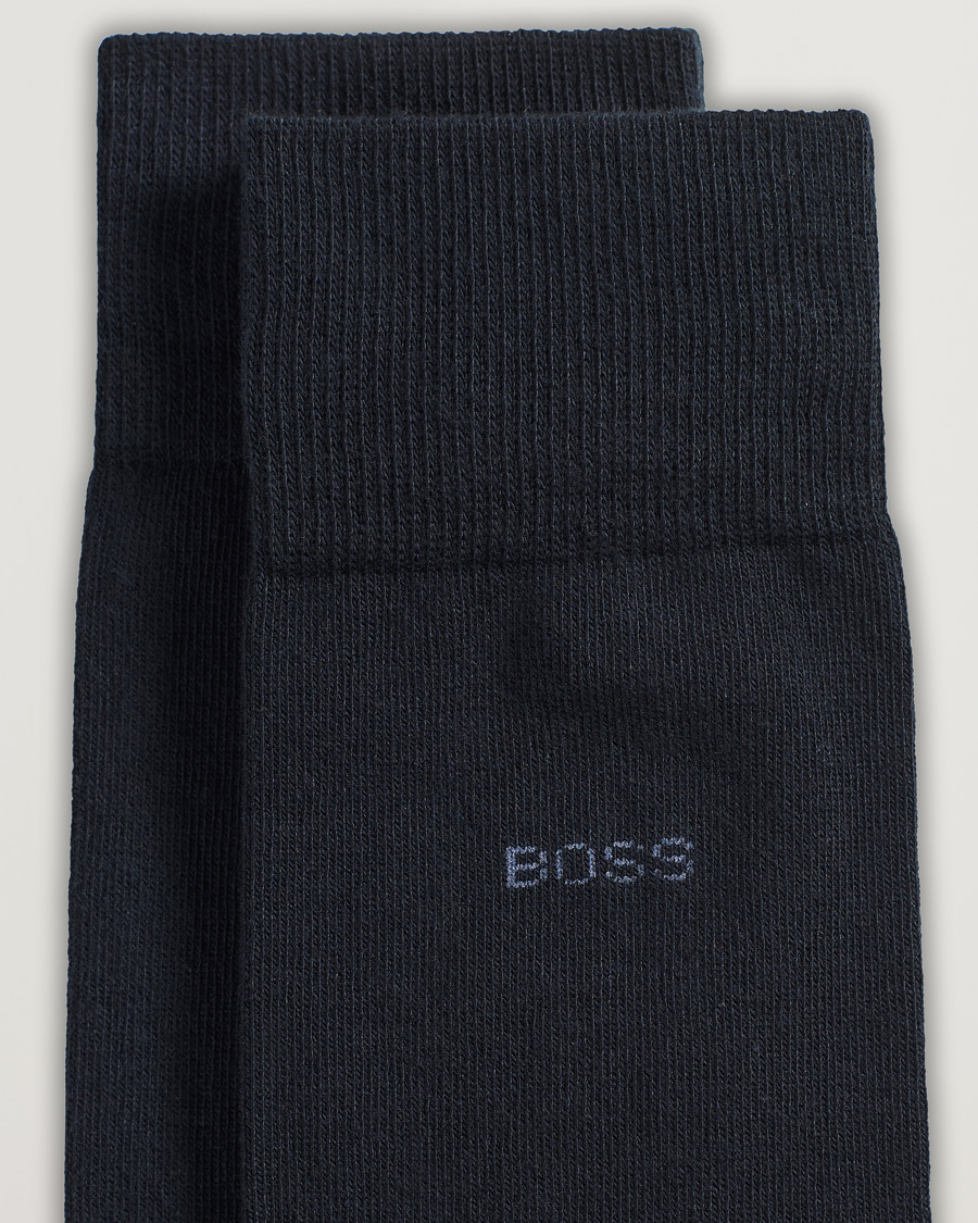 Men | Departments | BOSS BLACK | 2-Pack RS Uni Socks Dark Blue