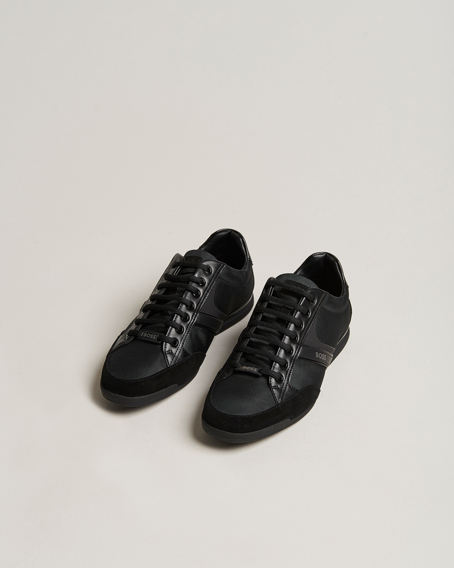 Men | Shoes | BOSS GREEN | Saturn Low Sneaker Black