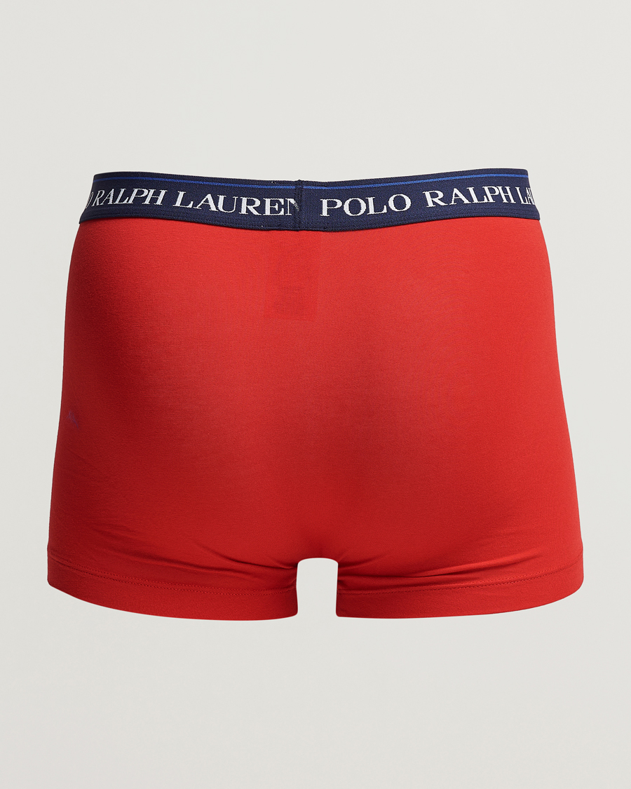 Homme | Sous-Vêtements Et Chaussettes | Polo Ralph Lauren | 3-Pack Trunk Blue/Navy/Red