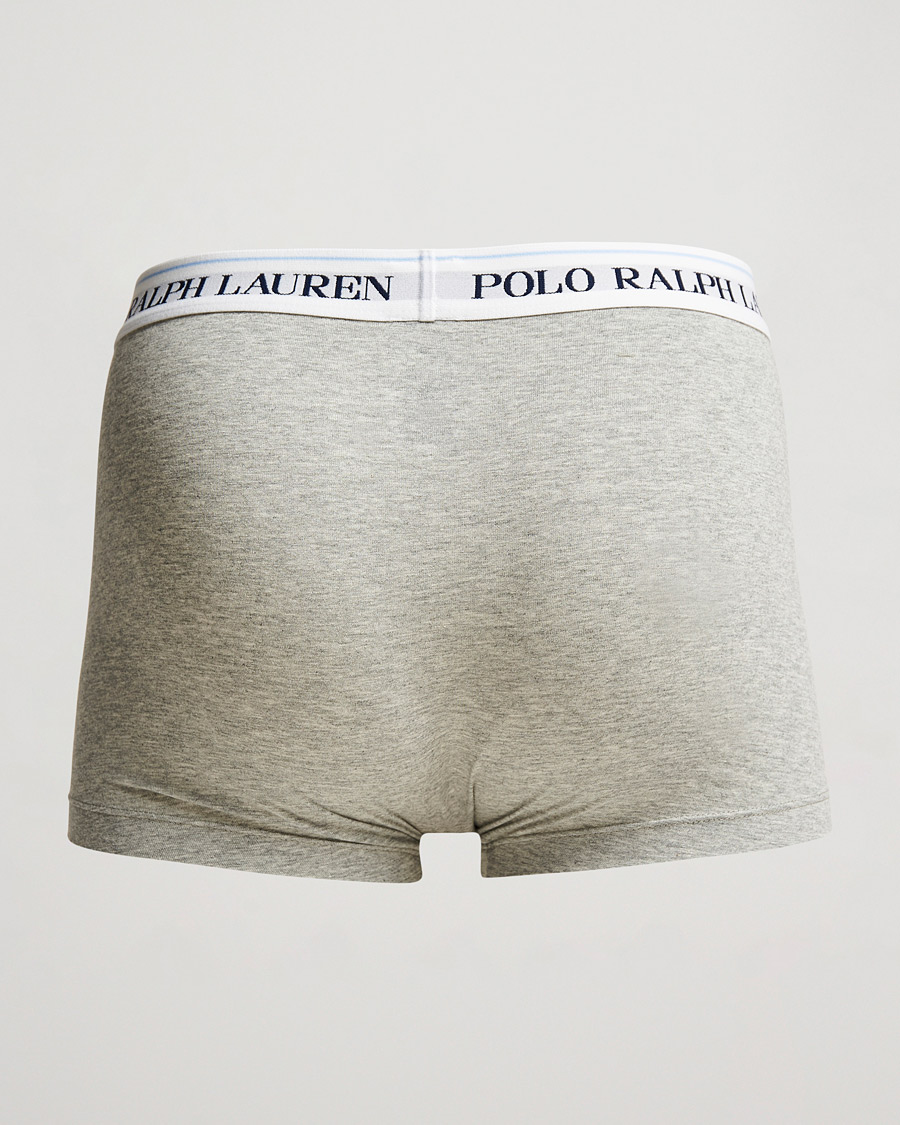 Men | Underwear | Polo Ralph Lauren | 3-Pack Trunk Heather/Grey/Charcoal