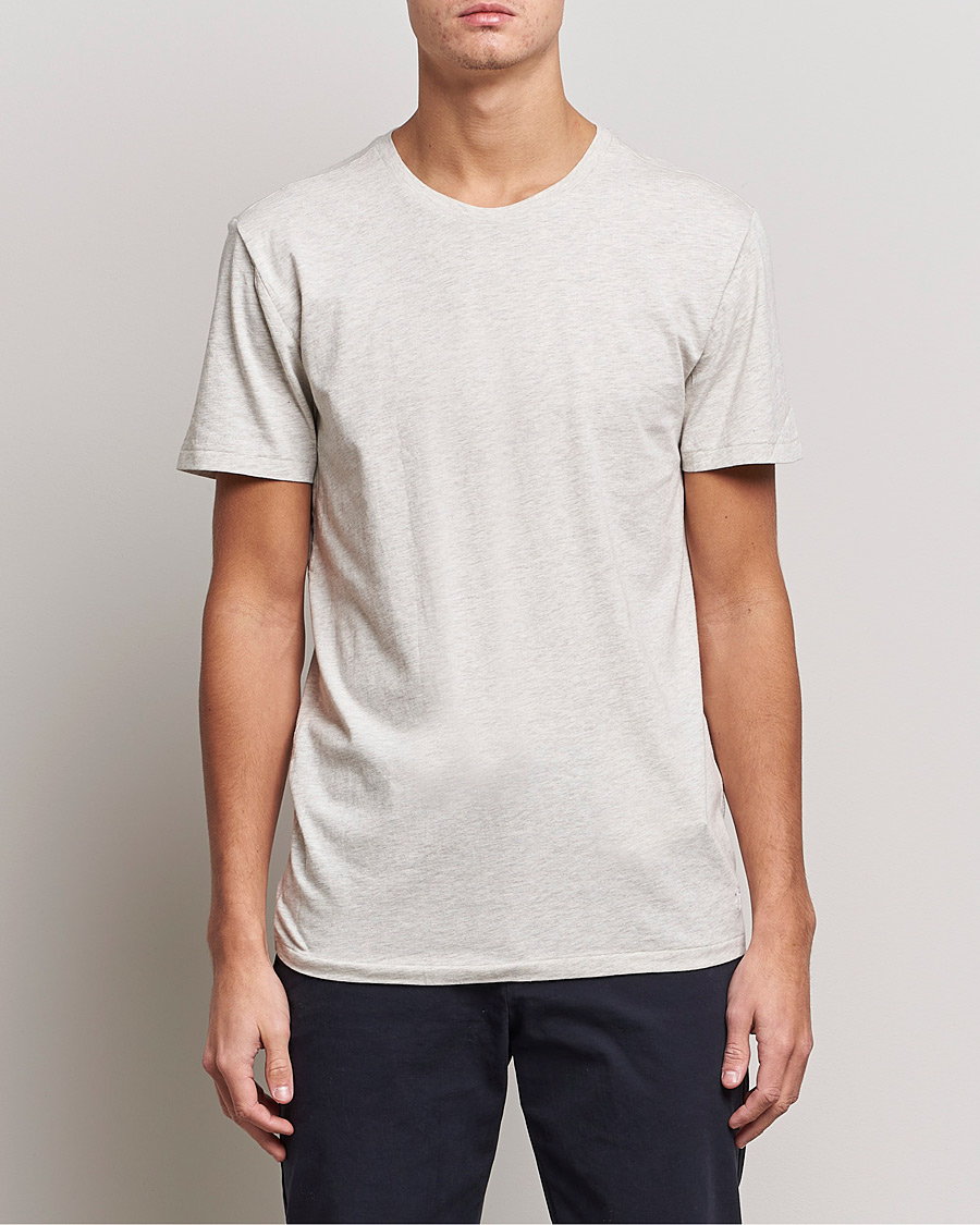 Men | T-Shirts | Polo Ralph Lauren | 3-Pack Crew Neck T-Shirt Heather/Grey/Charcoal
