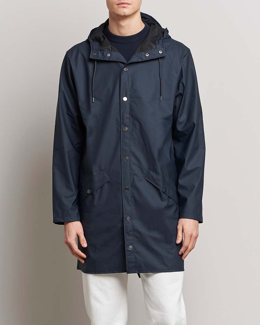 Men | Clothing | RAINS | Long Jacket Navy