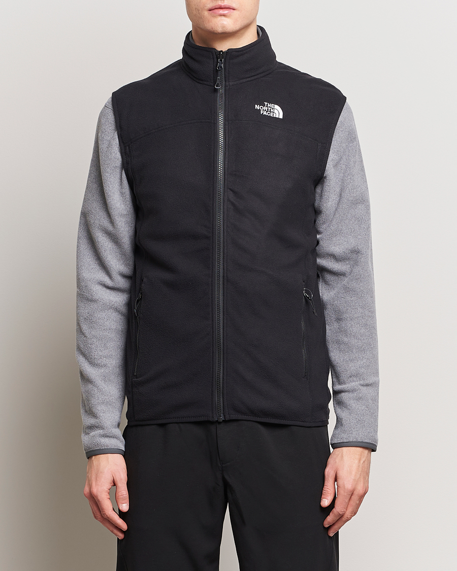 Men | Clothing | The North Face | Glaicer Fleece Vest Black