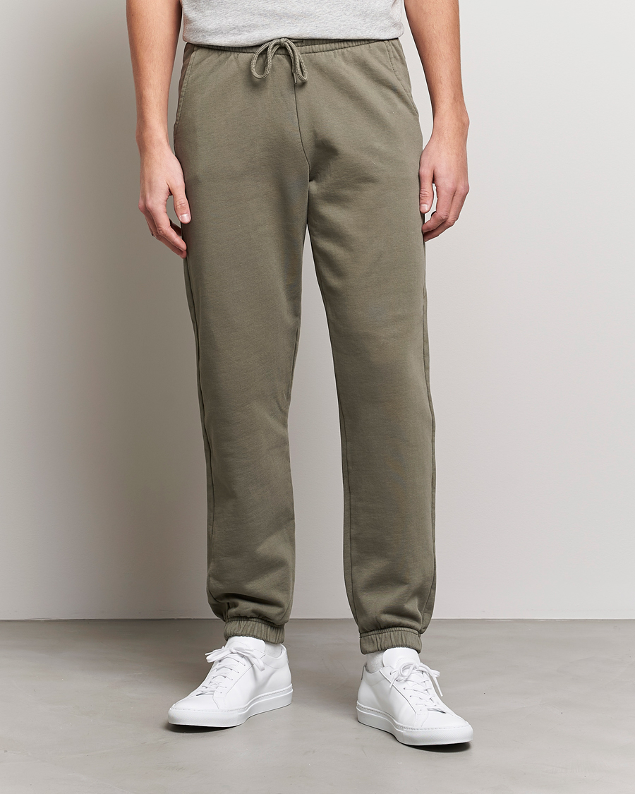 Men | Sweatpants | Colorful Standard | Classic Organic Sweatpants Dusty Olive