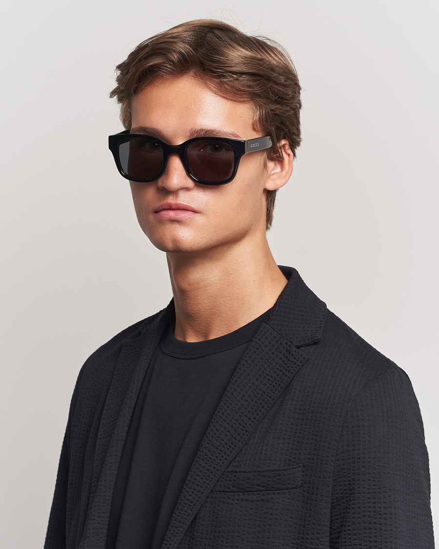 Men | Gucci | Gucci | GG1135S Sunglasses Black/Grey