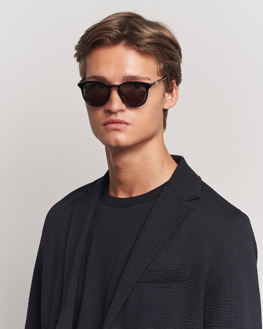 Men |  | Gucci | GG1157S Sunglasses Black/Grey