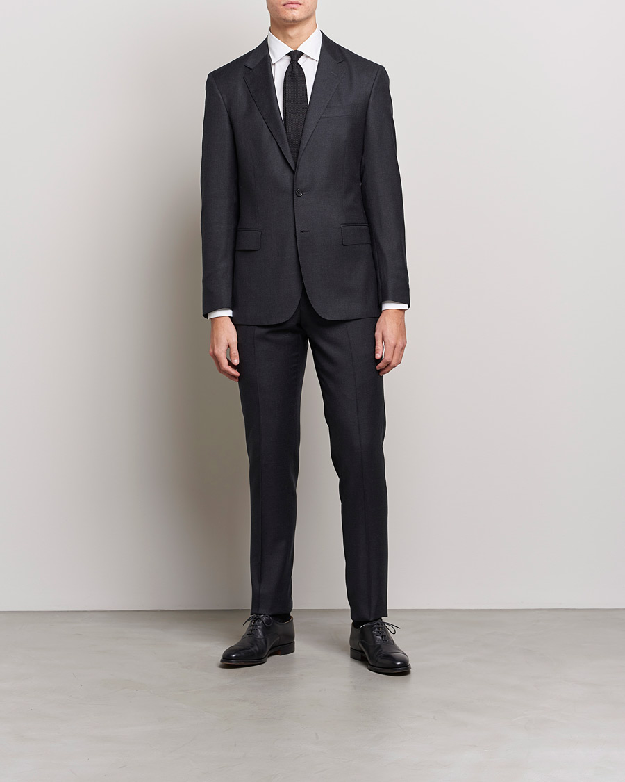 Men | Clothing | Polo Ralph Lauren | Classic Wool Twill Suit Charcoal