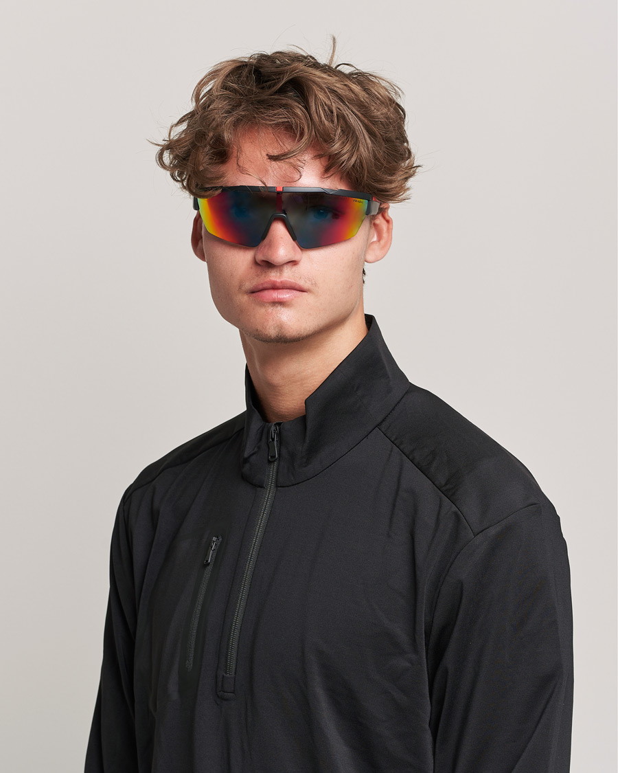Men | Prada | Prada Linea Rossa | 0PS 03XS Sunglasses Blue/Red Mirror Lens
