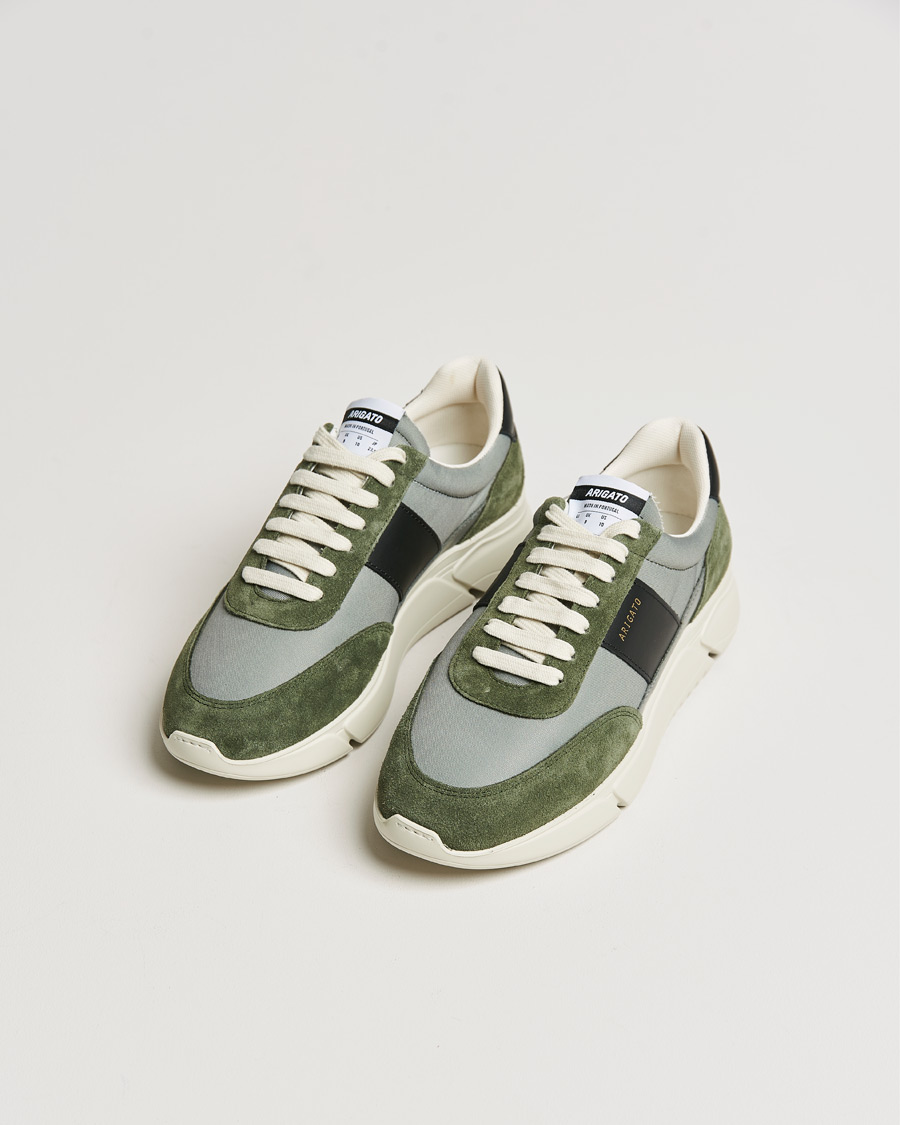 Men | Shoes | Axel Arigato | Genesis Vintage Runner Sneaker Dark Green