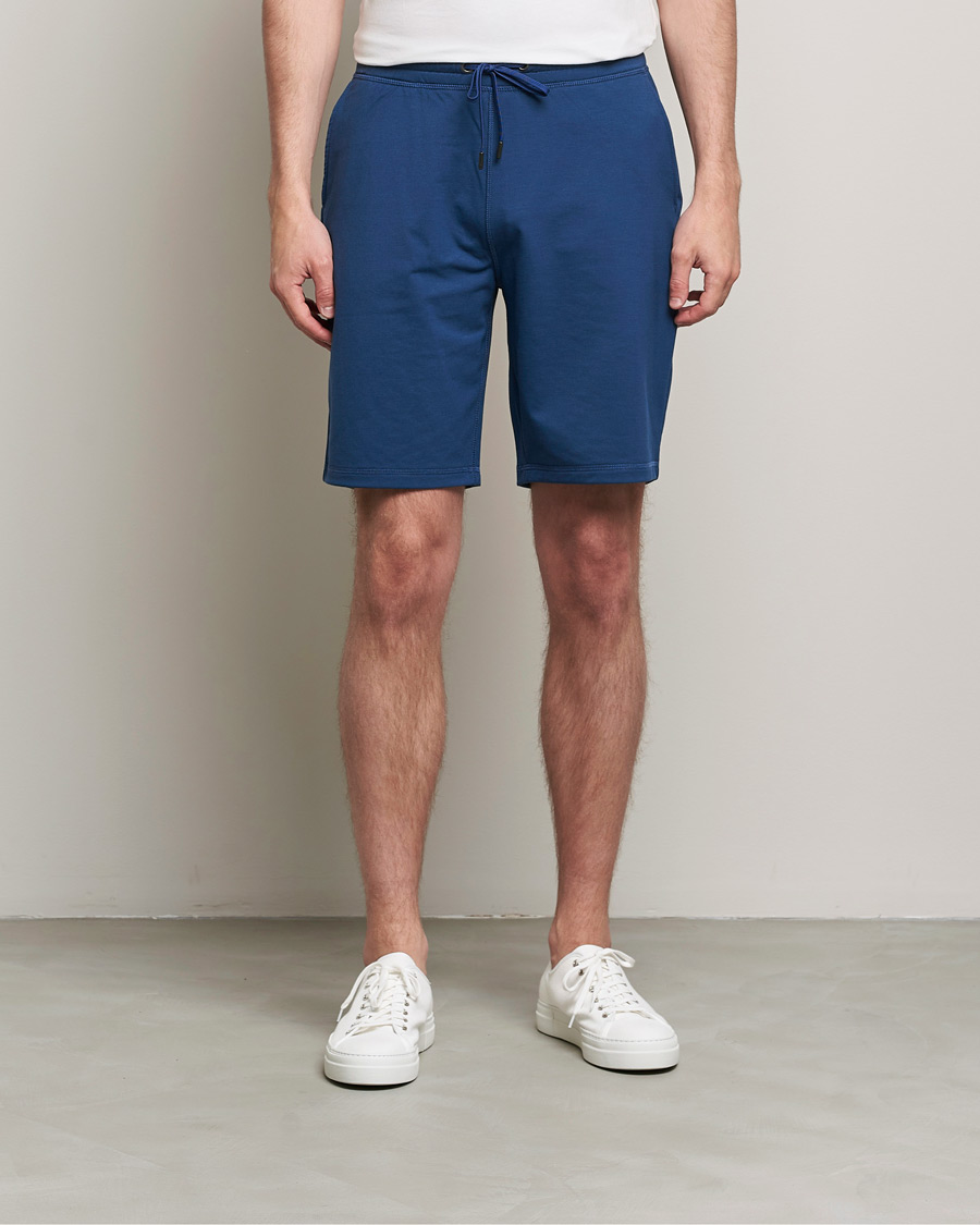 Men | Clothing | Sunspel | Active Shorts Navy