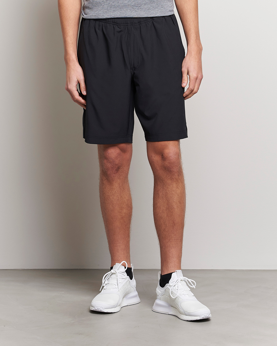 Men | Clothing | Sunspel | Active Running Shorts Black