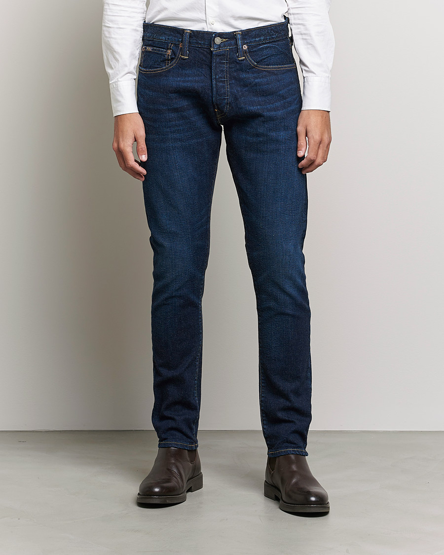 Men | Jeans | Polo Ralph Lauren | Sullivan Slim Fit Stretch Jeans Dark Blue