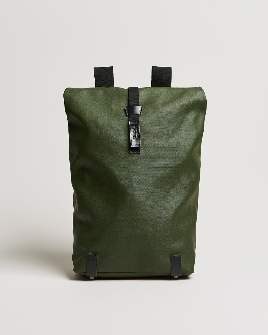 Herr |  | Brooks England | Pickwick Cotton Canvas 26L Backpack Forest