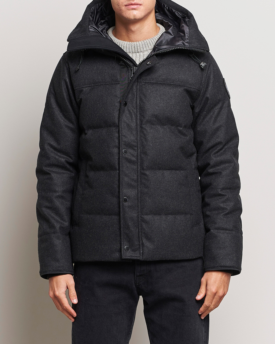 Men | Winter jackets | Canada Goose Black Label | Canada Goose Macmillan Wool Parka Carbon Melange