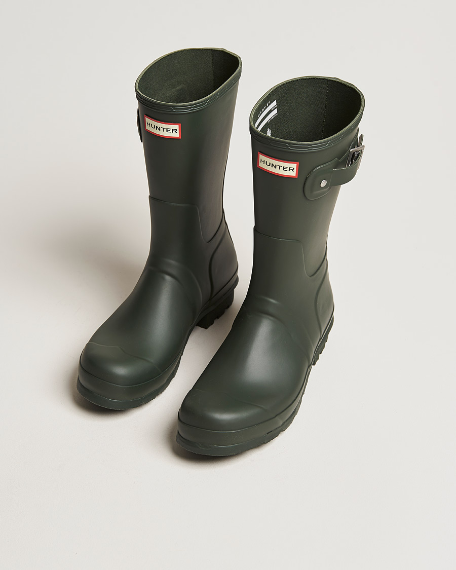 Homme | Couvre-Chaussures | Hunter Boots | Original Short Boot Dark Olive