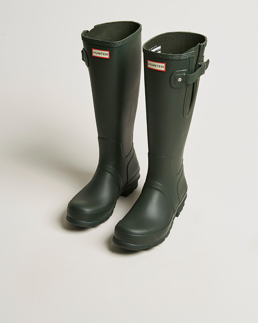 Men | Hunter Boots | Hunter Boots | Original Tall Side Adjustable Boot Dark Olive