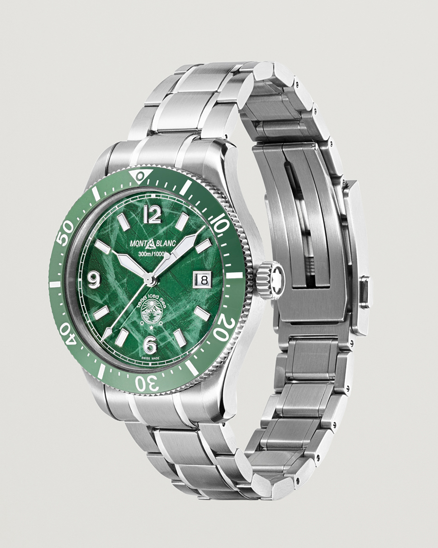 Men | Accessories | Montblanc | 1858 Iced Sea Automatic 41mm Green