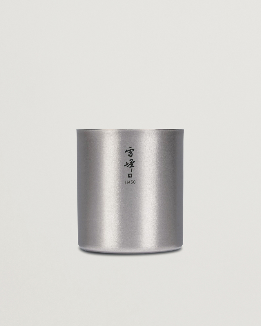 Homme | Outdoor living | Snow Peak | Double Wall Stacking Mug 450 Titanium