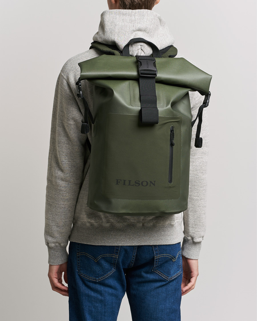 Herr | Active | Filson | Dry Backpack Green
