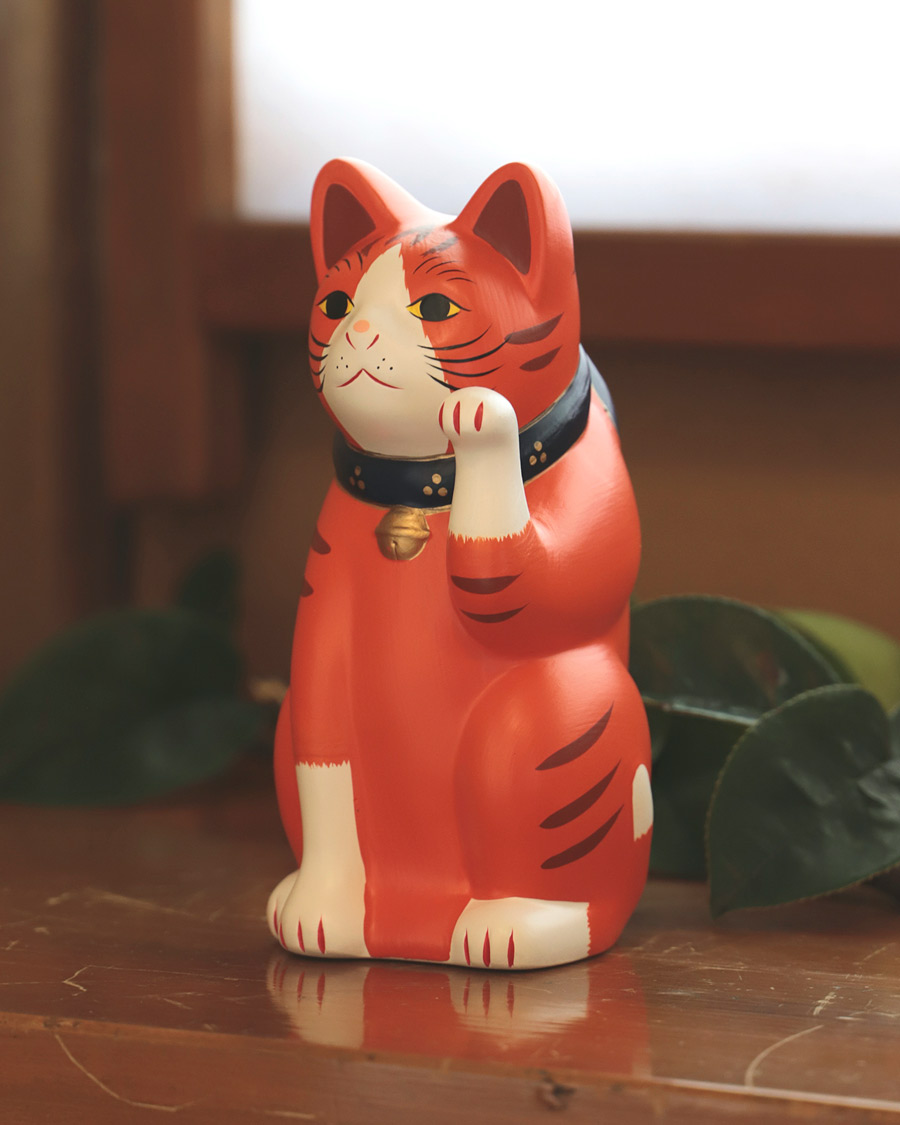 Men | Lifestyle | Beams Japan | Chugai Toen Fortune Cat Orange