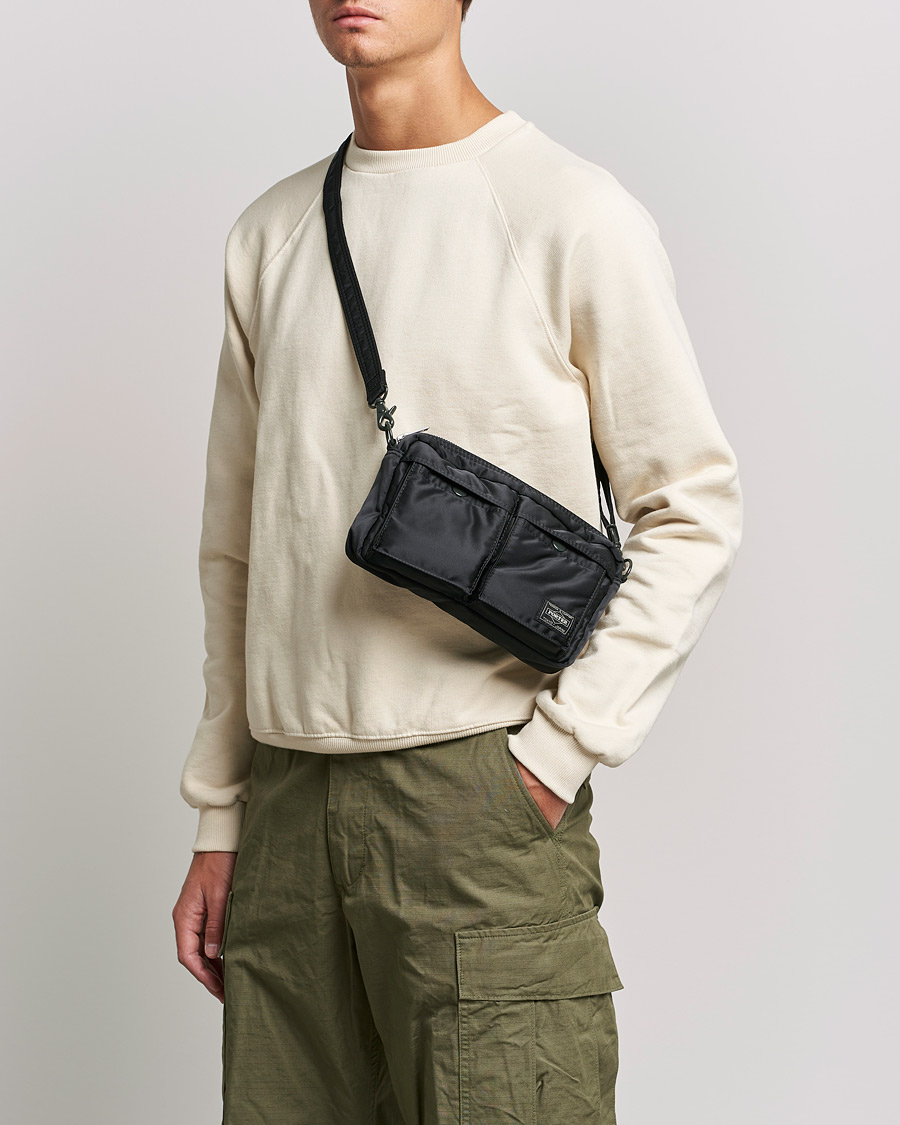 Men | Accessories | Porter-Yoshida & Co. | Tanker Small Shoulder Bag Black