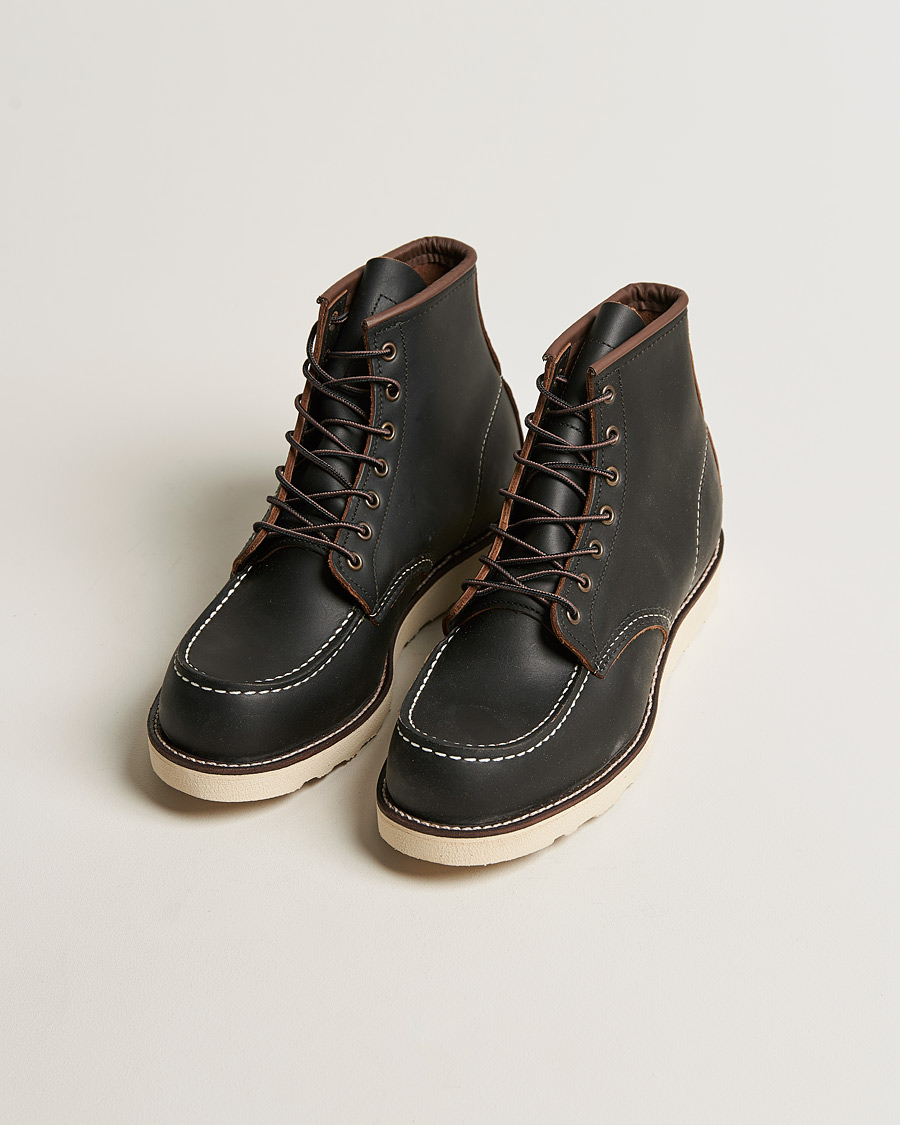 Men | Shoes | Red Wing Shoes | Moc Toe Boot Black Prairie