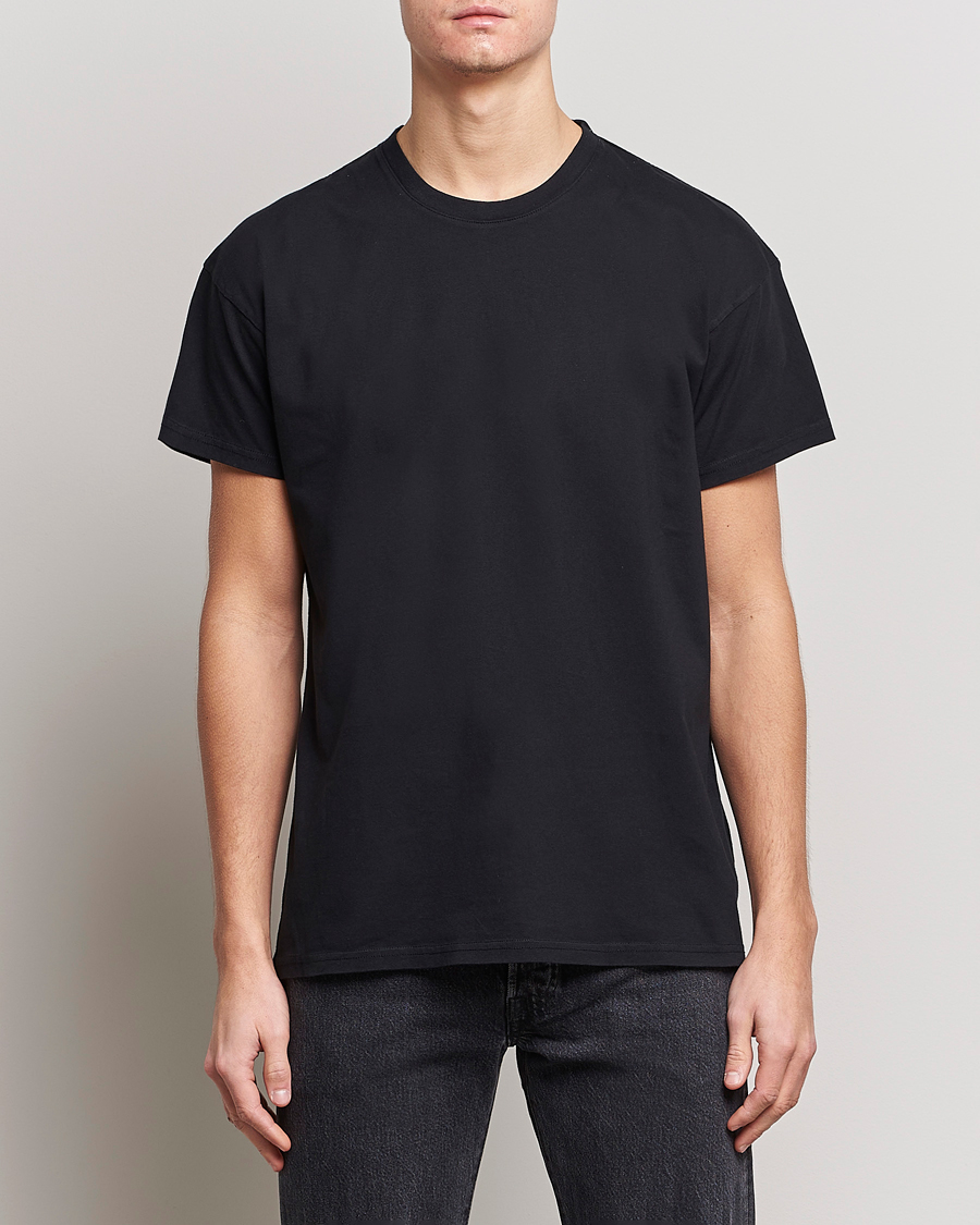 Herr |  | Jeanerica | Marcel Crew Neck T-Shirt Black
