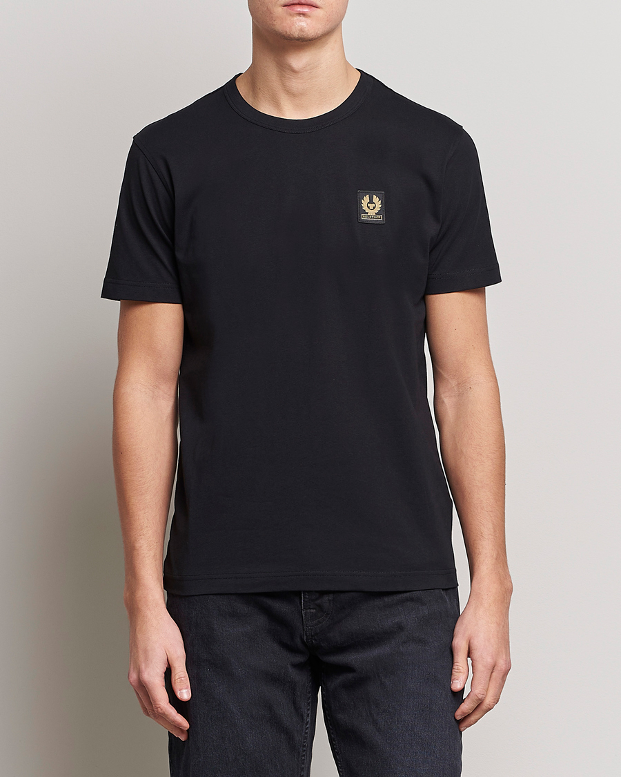 Men | Clothing | Belstaff | Cotton Logo T-Shirt Black