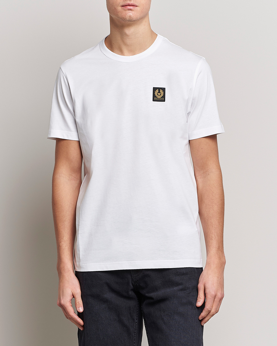 Men | Clothing | Belstaff | Cotton Logo T-Shirt White