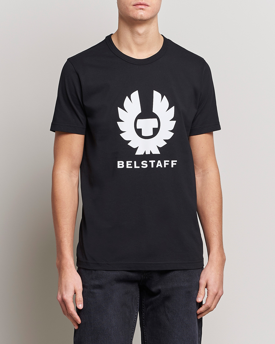 Men | Clothing | Belstaff | Phoenix Logo T-Shirt Black