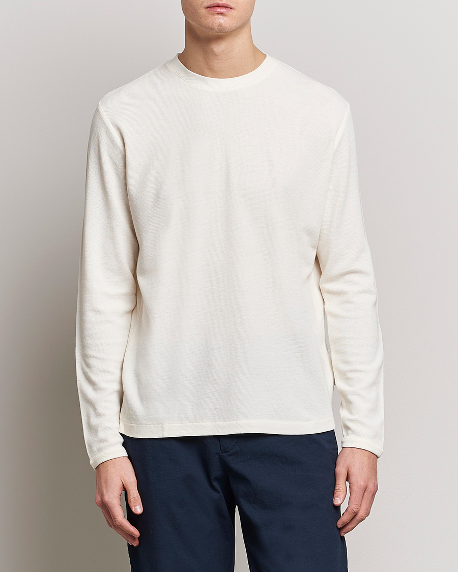 Men |  | NN07 | Clive Knitted Sweater Egg White