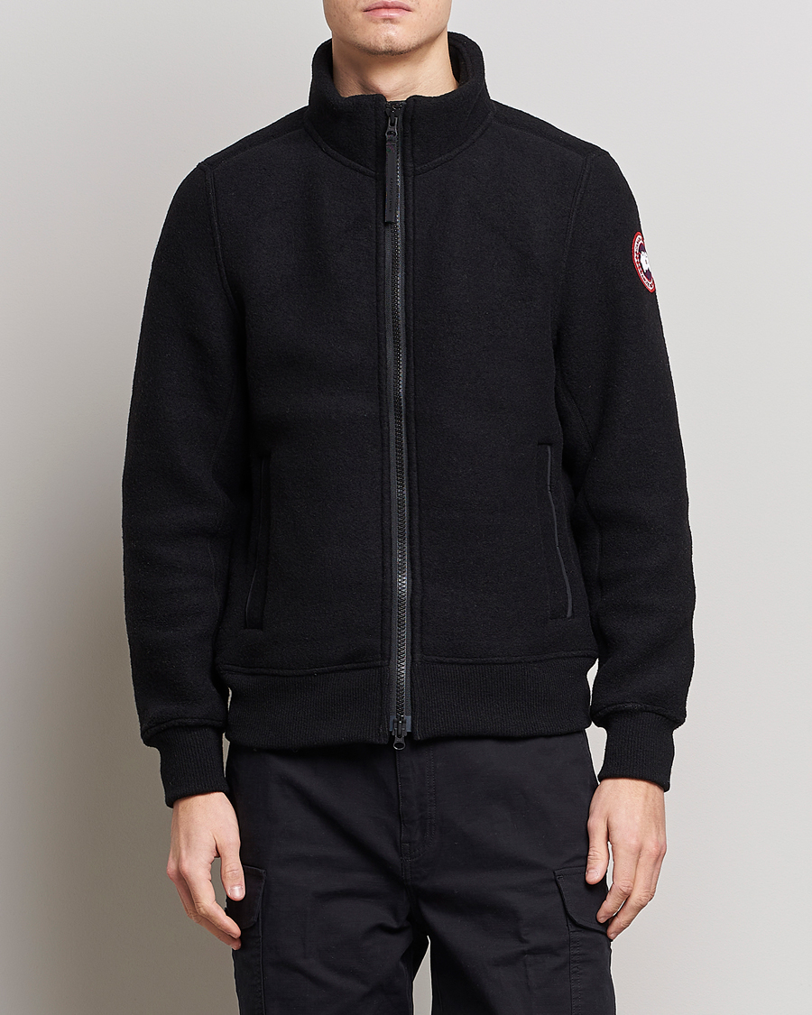 Men | Clothing | Canada Goose | Lawson Fleece Jacket Black