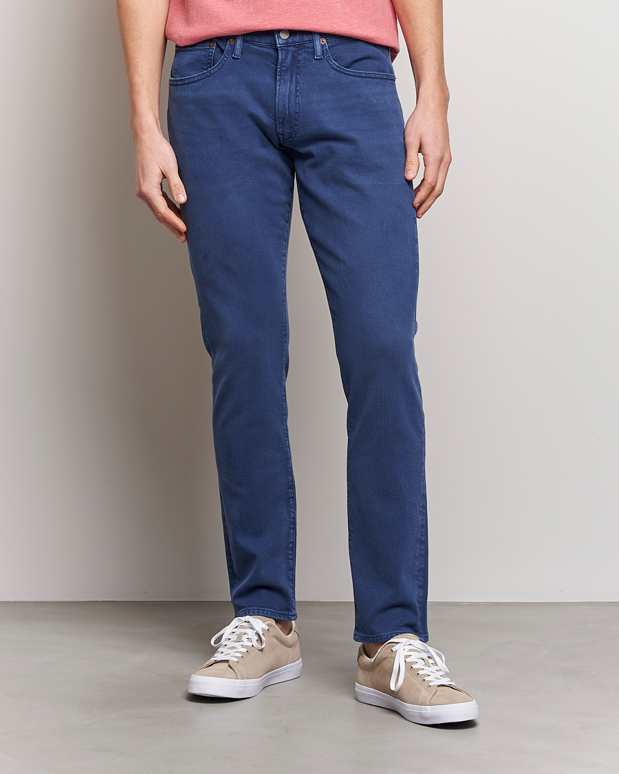 Men | Trousers | Polo Ralph Lauren | Sullivan Slim Fit Stretch 5-Pocket Pants Light Navy