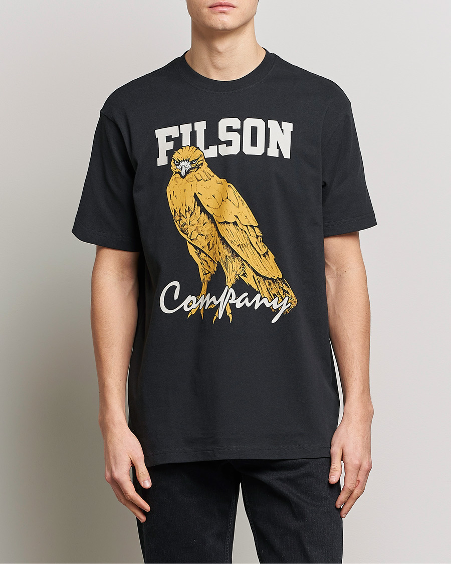 Men | T-Shirts | Filson | Pioneer Graphic T-Shirt Black
