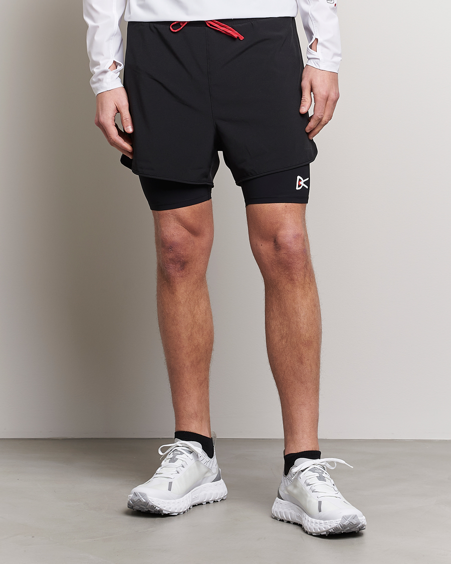 Homme | Shorts | District Vision | Aaron Trail Shorts Black