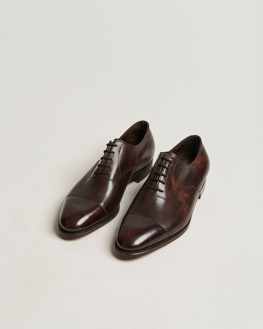 Men | Shoes | John Lobb | City II Oxford Dark Brown Calf