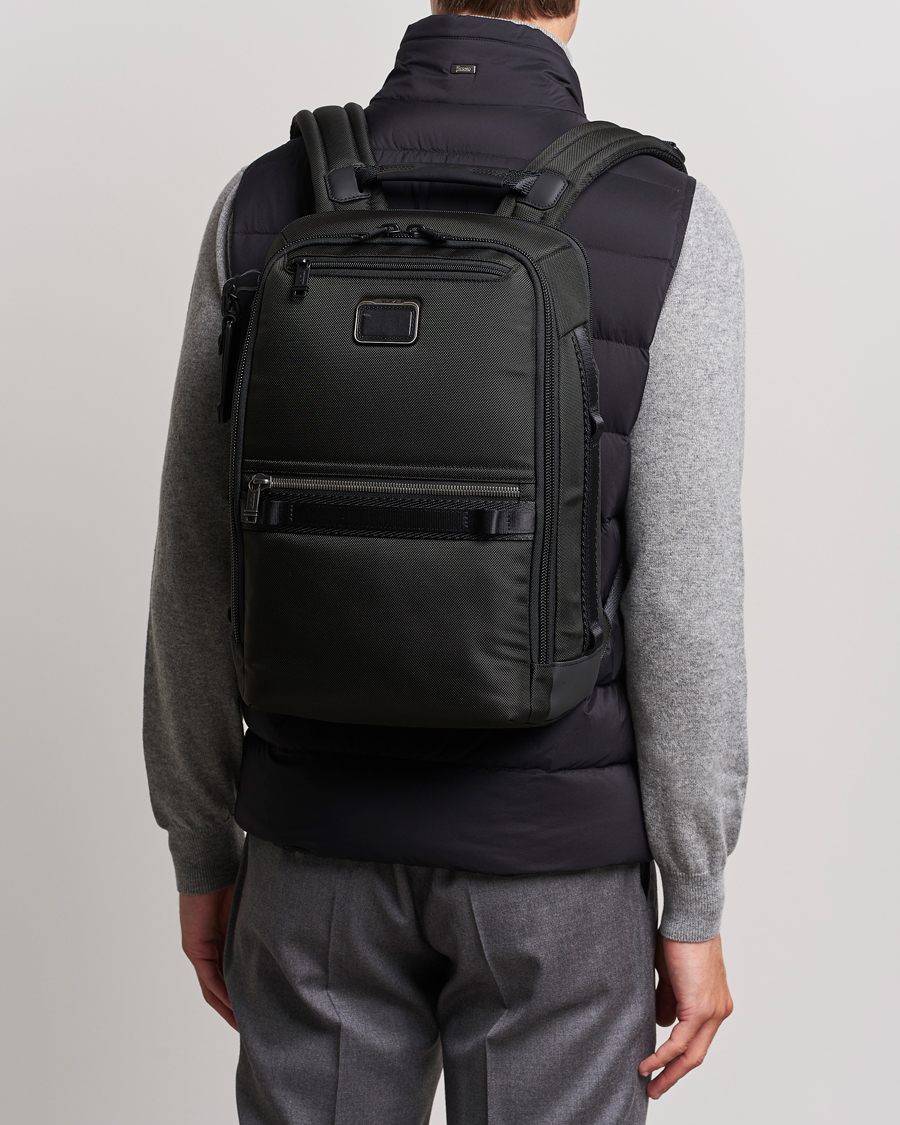 Men | Accessories | TUMI | Alpha Bravo Dynamic Backpack Black